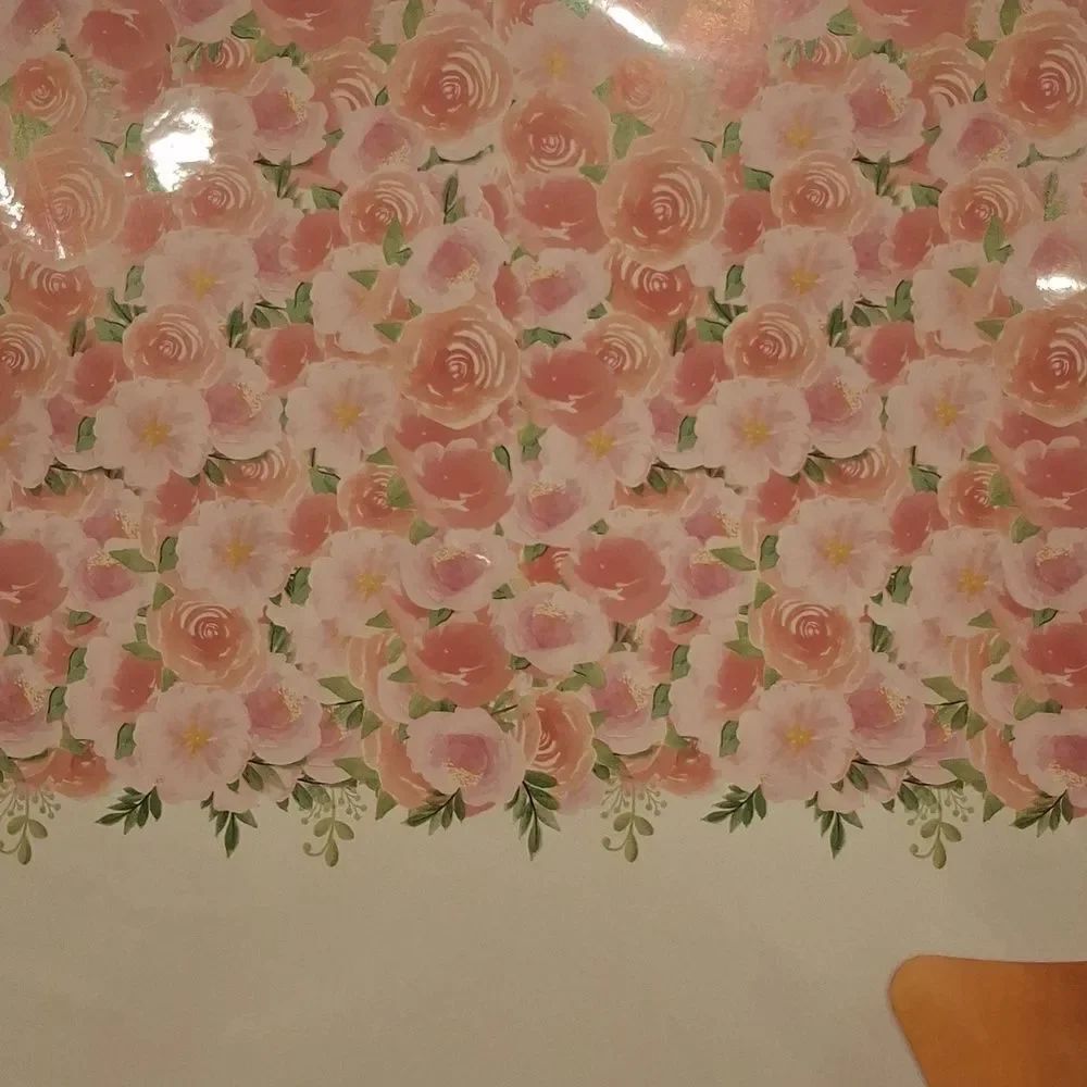 Floral Canvas Backdrop - Picture 2 of 5